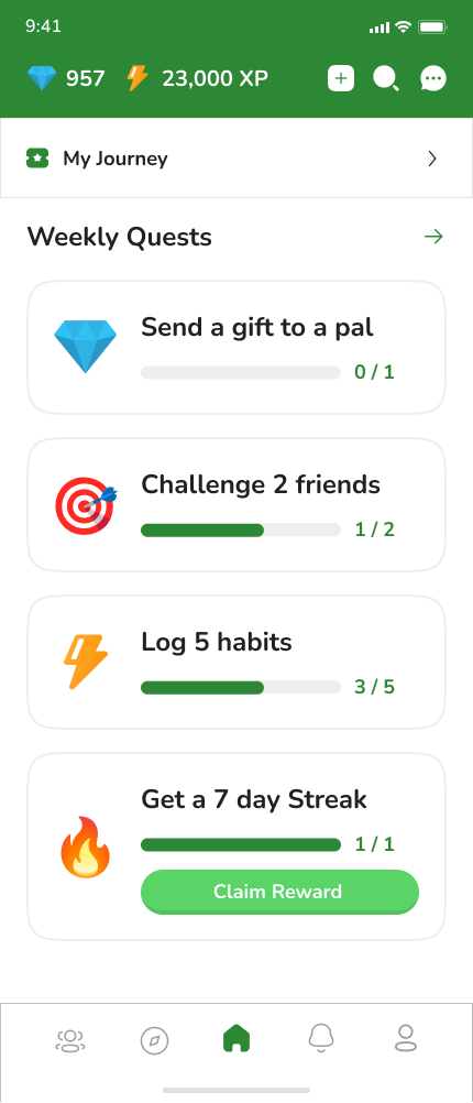 Weekly quests